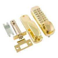 Кодовый замок Нора-М, серия 200 (золото)